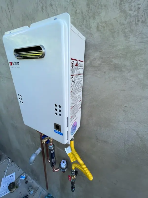 Tankless water heater installation for Rustic Hills homes